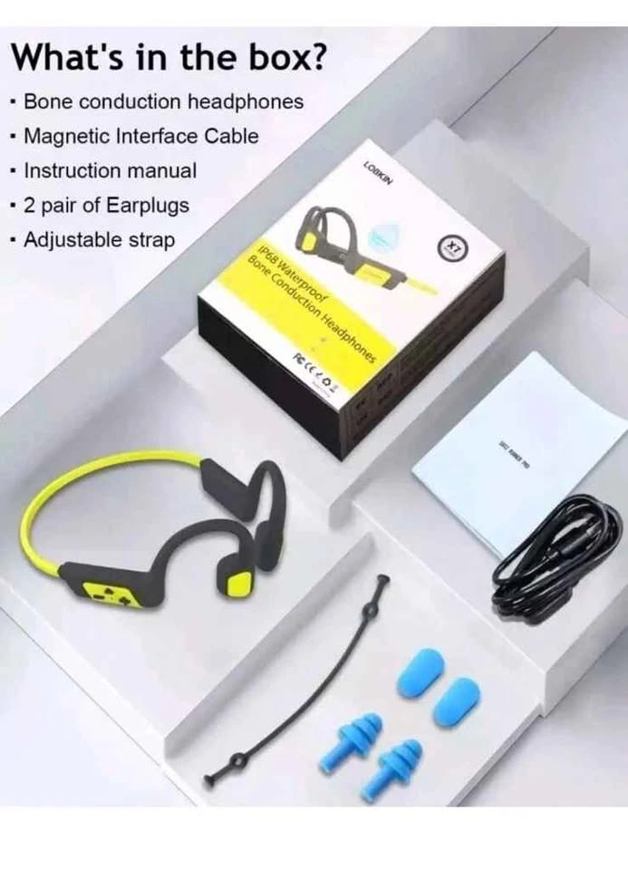 Brand New IFECCO Bone Conduction Swimming Headphones - photo 5