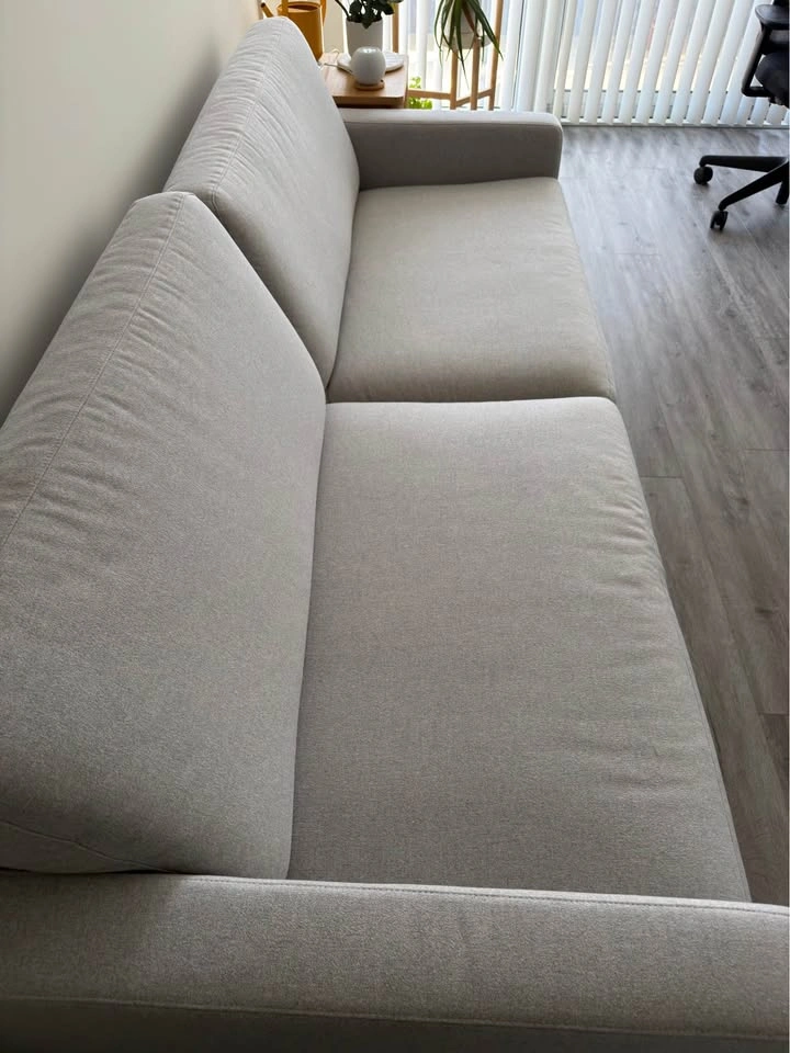 EQ3 OSKAR 85” Sofa with Ava Cloud Fabric - Sits 4 - photo 4