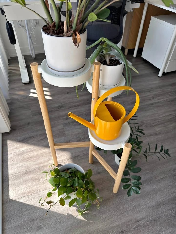 IKEA Satsumas Plant Stand and Assorted Plants