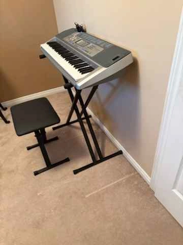 Casio LK-100 Key Lighting Keyboard with Stand and Bench - photo 2