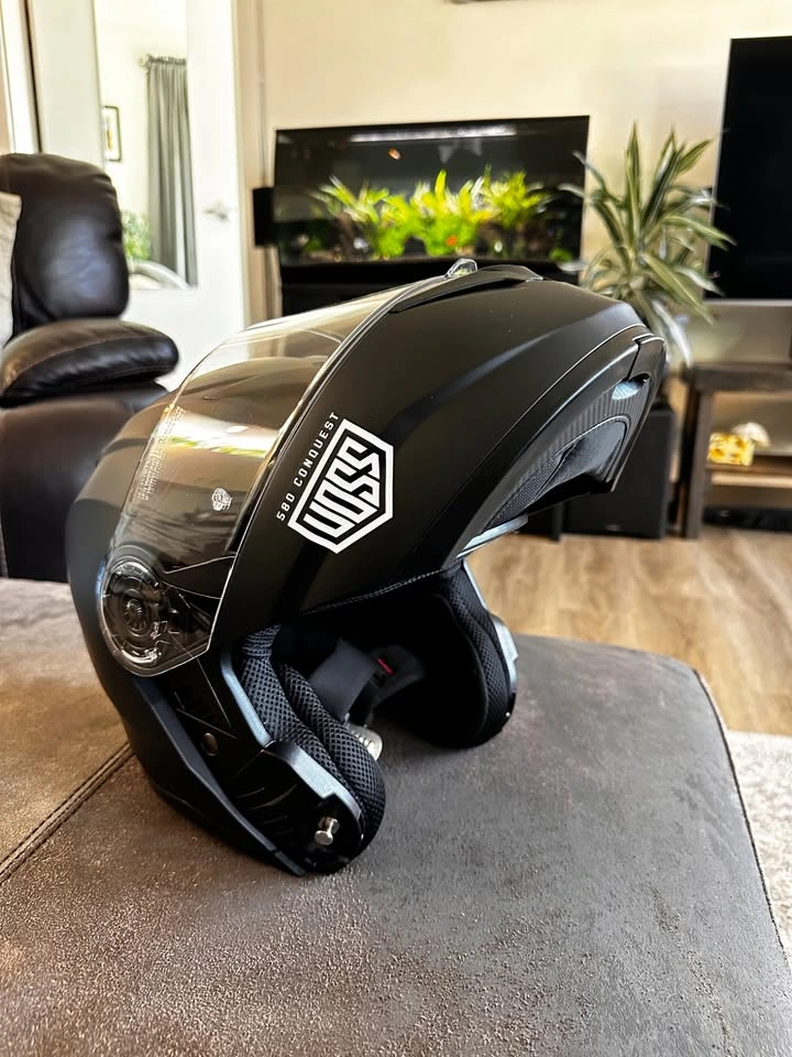 Voss 580 Conquest Modular Motorcycle Helmet – Brand New – Size L - photo 5