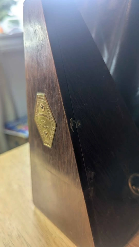 Antique Maelzel Paris Mechanical Metronome - photo 4
