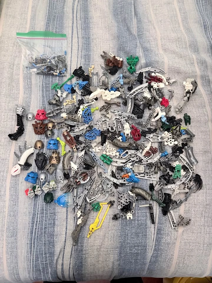 Lego Bionicle Bulk Lot of Parts and Masks