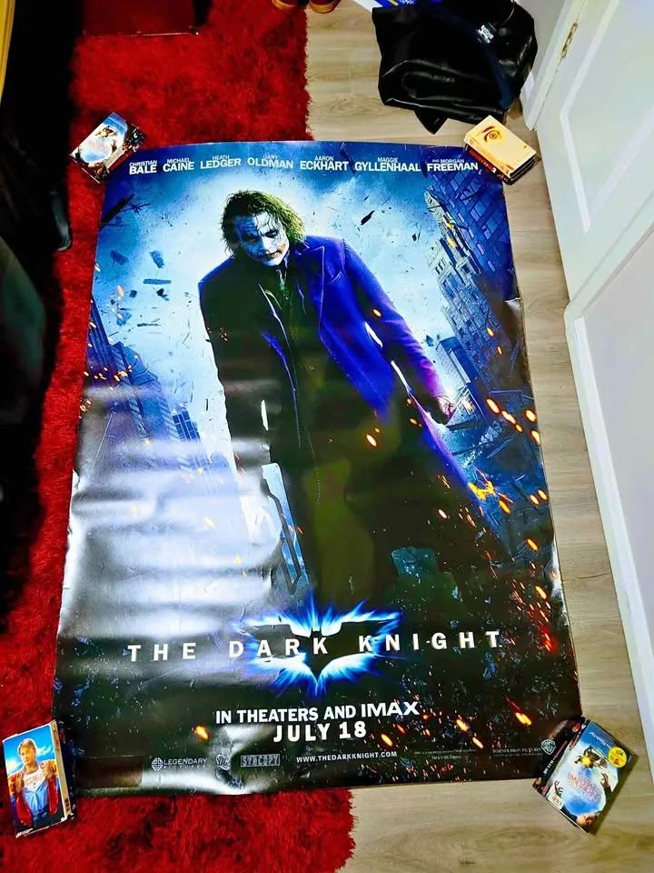 Dark Knight Joker Movie Theater Poster thumbnail