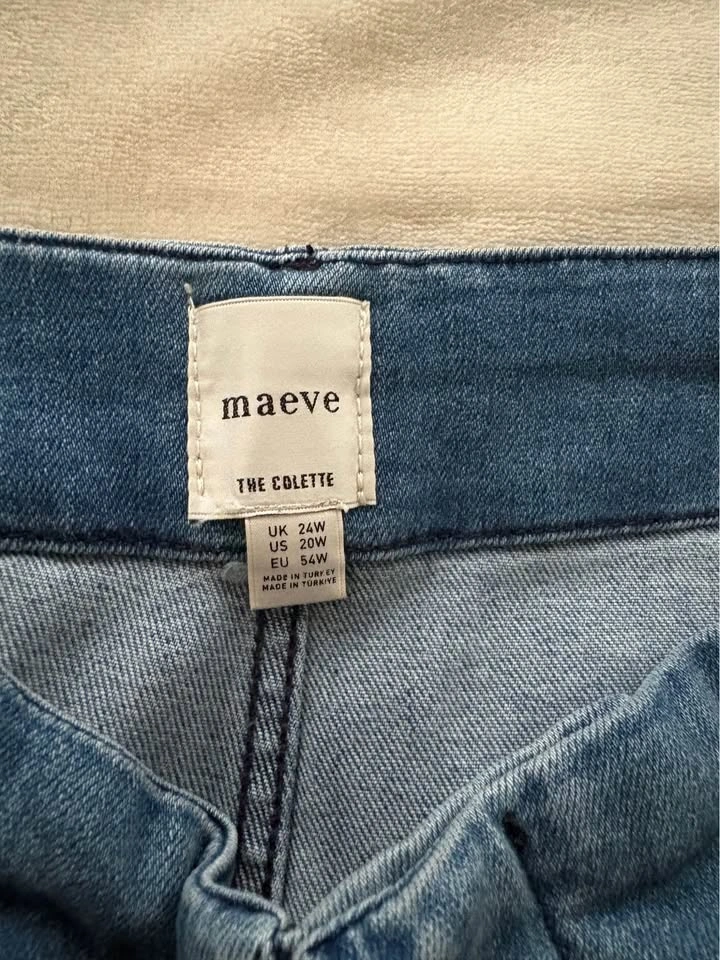 Maeve by Anthropologie The Colette Denim Wide-Leg Crop 20W - photo 2