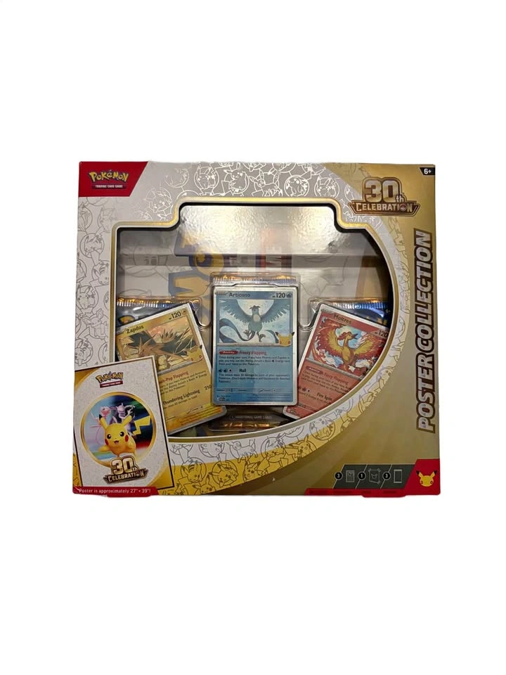 Pokémon TCG Celebrations Poster Collection Brand New