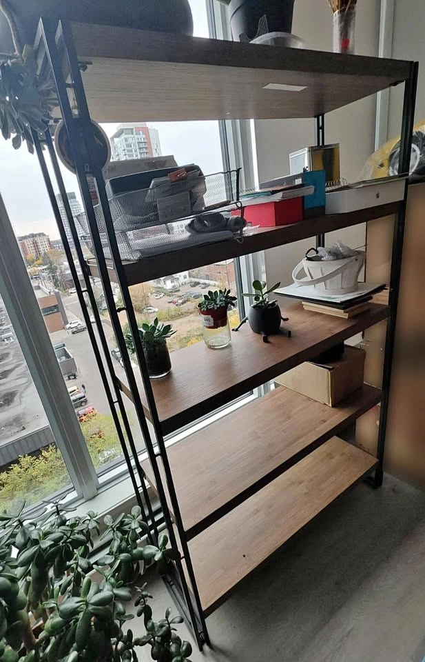 Fixed Shelving Unit 5 Rows