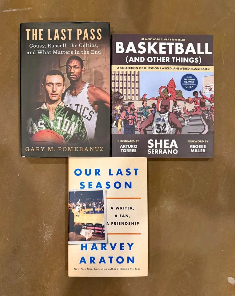 Set of 10 NBA/basketball books - photo 3