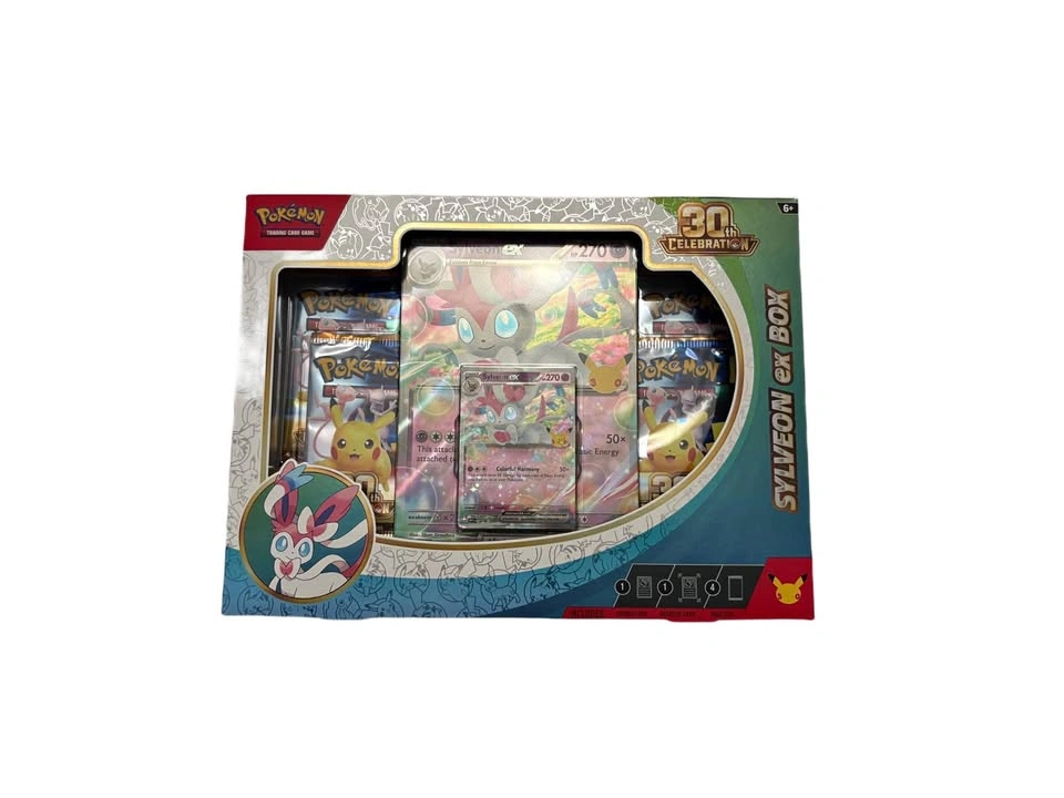 Brand New Pokémon Sylveon ex Box