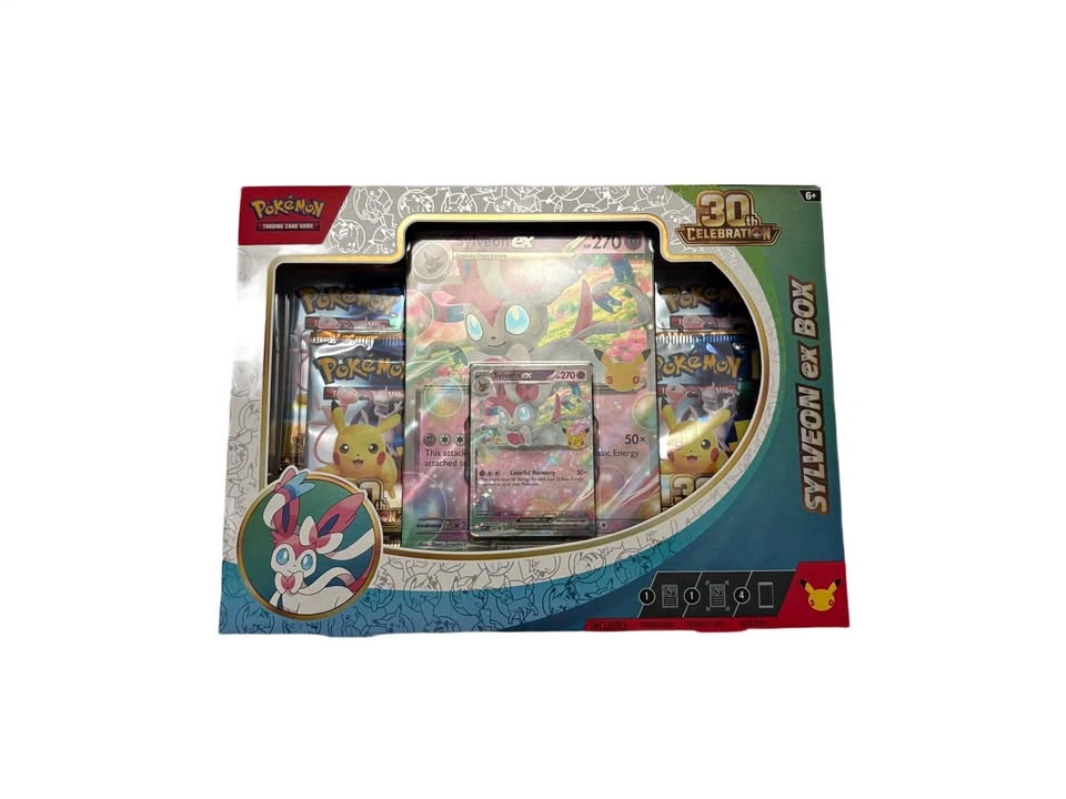 Pokémon 30th Sylveon ex Box