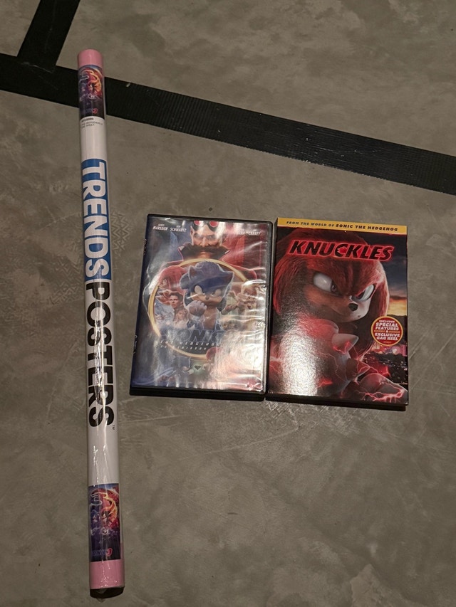 Sonic movie lot