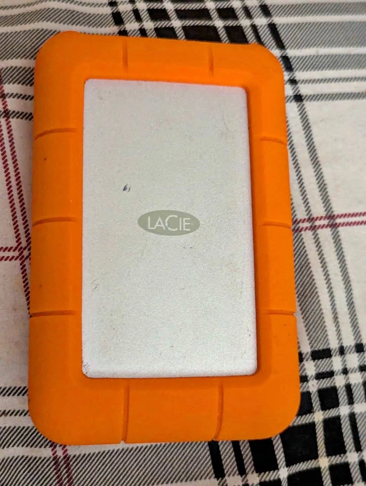 LaCie Rugged External 4.5tb Hard Drive