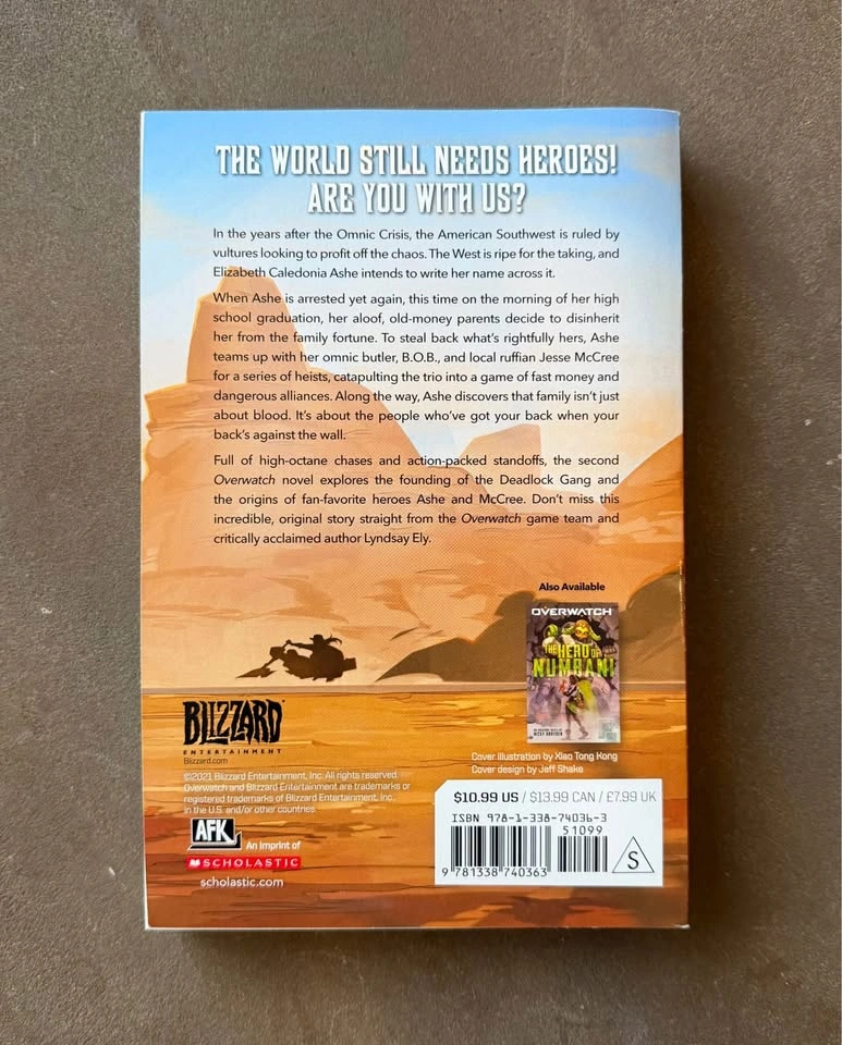 Overwatch: Deadlock Rebels Novel by Lyndsay Ely - photo 2