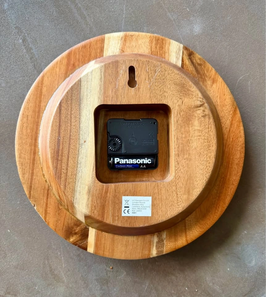 London Clock Wood Wall Clock - photo 2