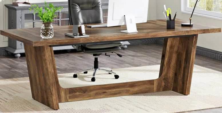 70.8” wooden executive desk / Dining Table (brand new)