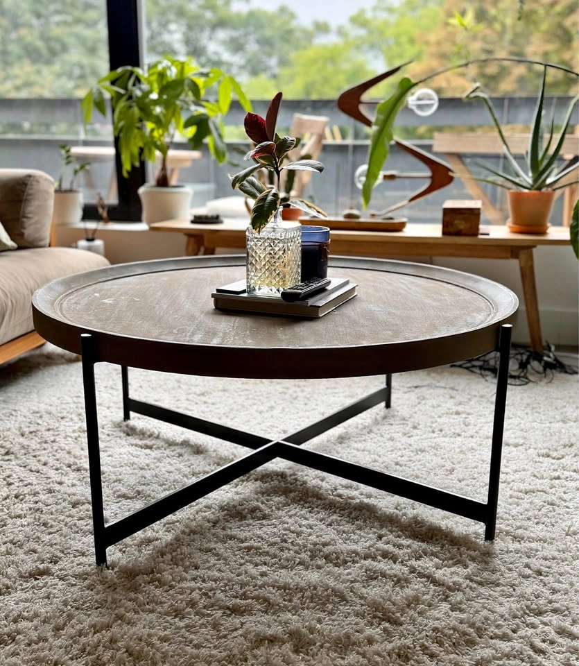 Concrete Top Coffee Table