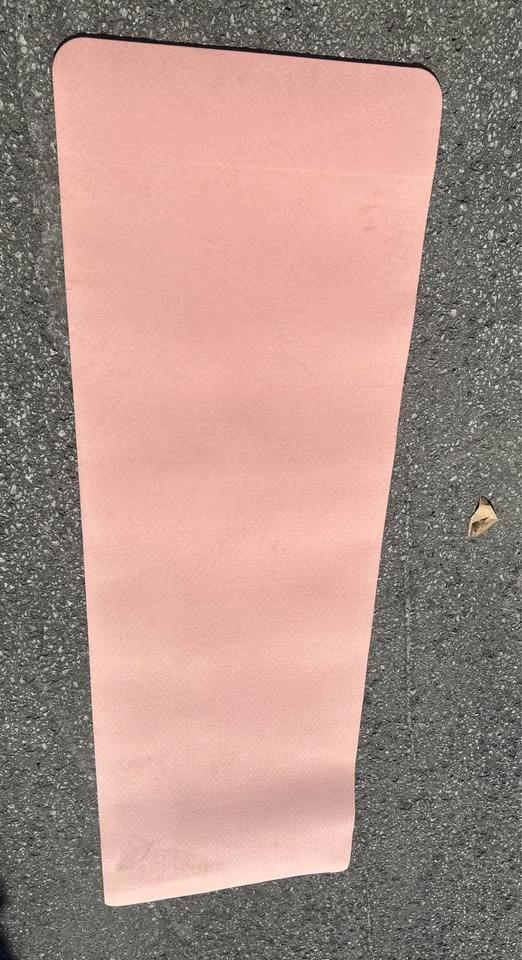 Extra-Thick Reversible Exercise / Yoga Mat – Blue & Pink - photo 4