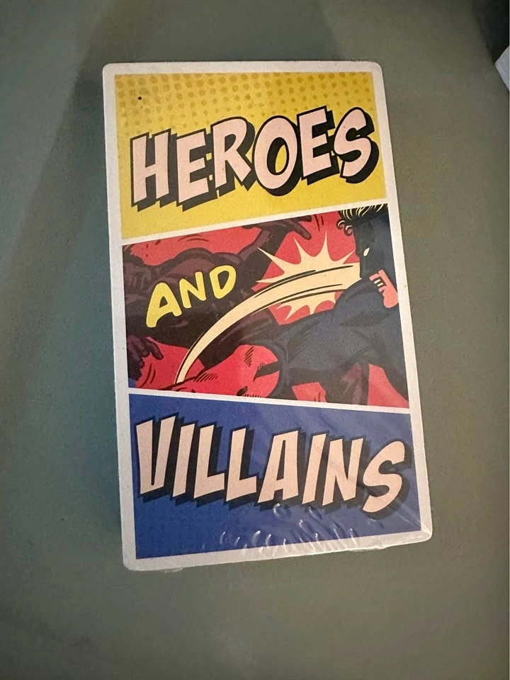 Heroes & Villains Pop Culture Trivia Card Game