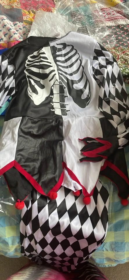 Jester costume medium 8-10 years - photo 3