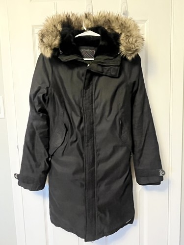 Aritzia TNA St. Moritz Winter Parka Coat Black Womens XS