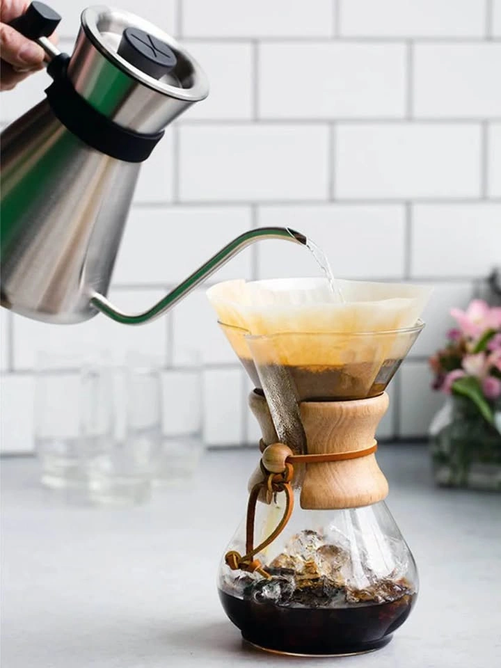 Chemex Classic Series Pour-Over Glass Coffee Maker with 2 Boxes - photo 5