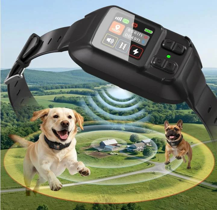 GPS Wireless Dog Fence Collar