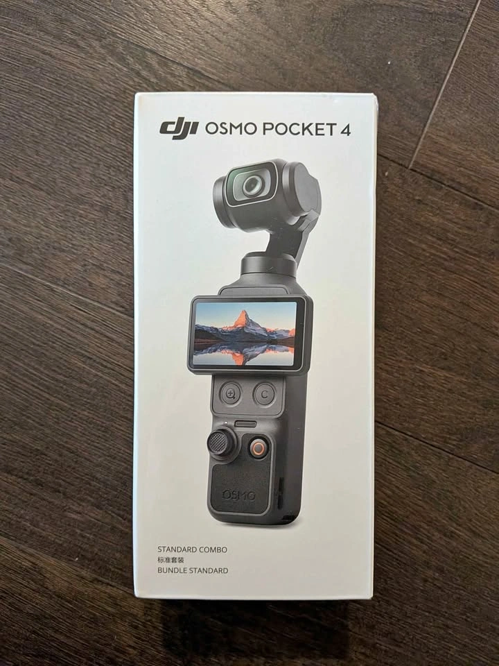 DJI OSMO POCKET 4 - STANDARD COMBO - BRANDNEW