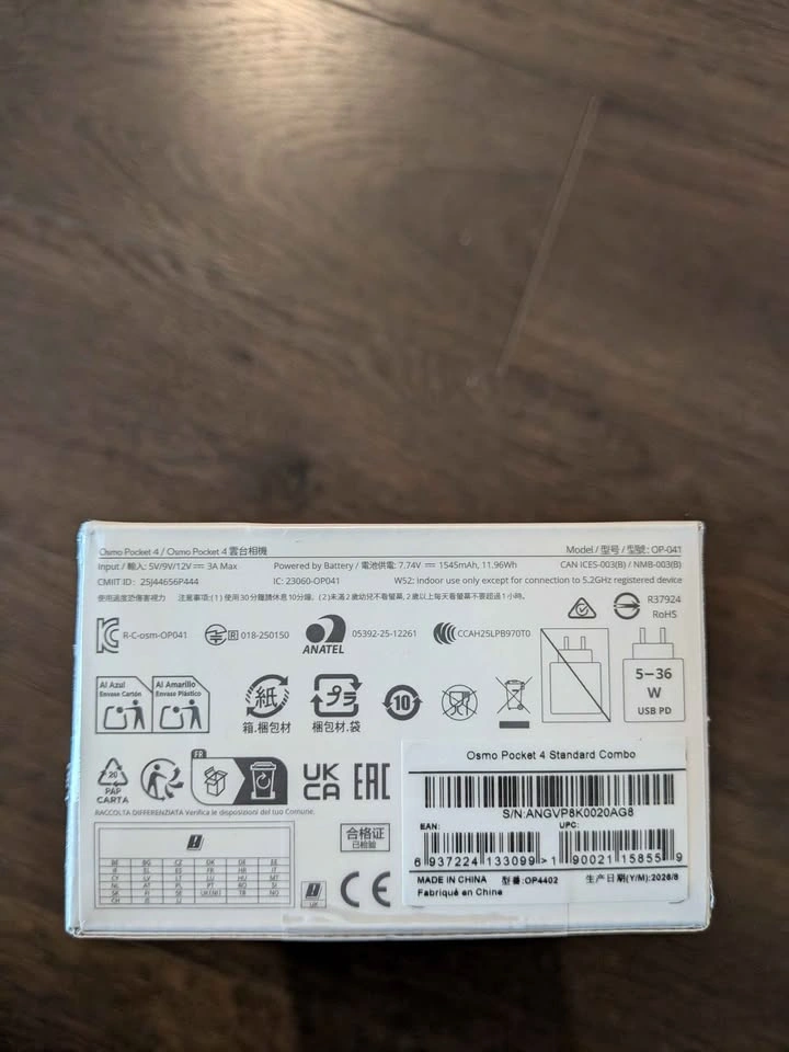 DJI OSMO POCKET 4 - STANDARD COMBO - BRANDNEW - photo 3