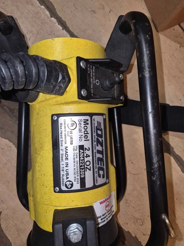 Oztec concrete vibrating unit - photo 4