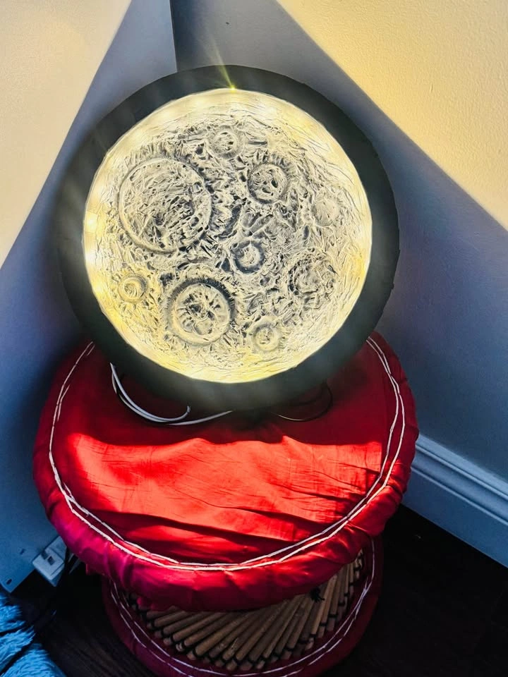 Custom 3D Moon Lamp Night Light – Beautiful Handmade Decor - photo 4