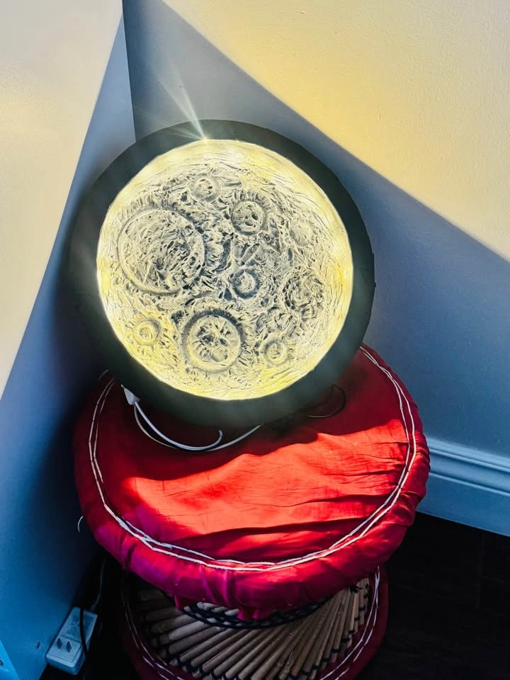 Custom 3D Moon Lamp Night Light – Beautiful Handmade Decor - photo 5
