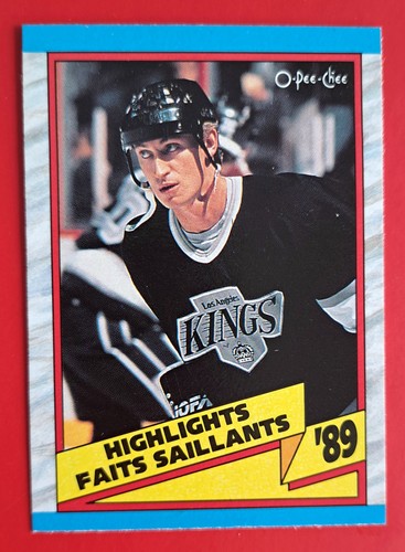 1989-90 O-Pee-Chee Wayne Gretzky Card #325