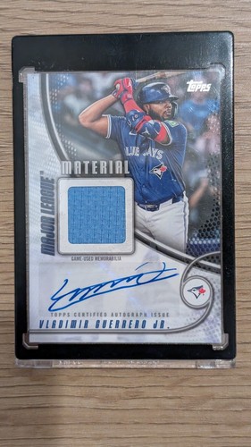 PATCH + STICKER AUTO | Vladimir Guerrero Jr. - Blue Jays Topps -