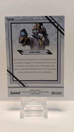 STAR-LORD 2026 CardFun Marvel Rivals Eternal Glory MR-A-19 - photo 2