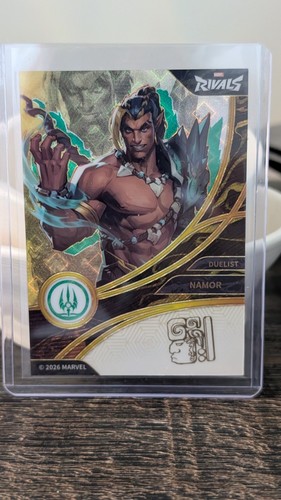 🔥SUPER RARE - 10/10 NAMOR SIGNATURE CARD - 2026 Marvel Rivals