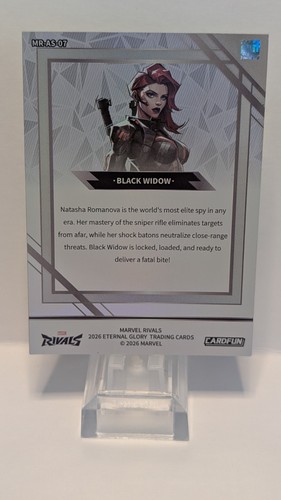 Black Widow MR-AS-07 - 2026 Cardfun Marvel Rivals Eternal Glory - photo 2