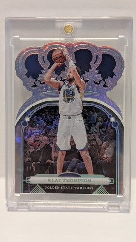 2022-23 Panini Crown Royale KLAY THOMPSON Asia Silver Refractor
