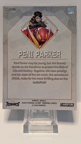 2026 Cardfun Marvel Rivals Eternal Glory Peni Parker MR-CS-23 - photo 2