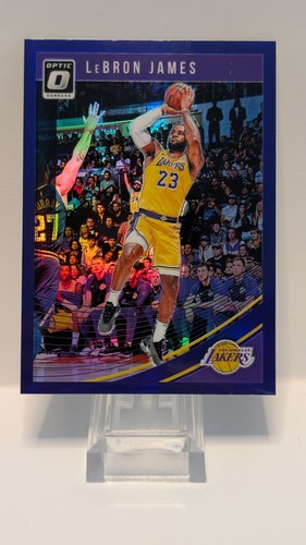 2018-19 Donruss Optic LeBron James Purple Prizm #94