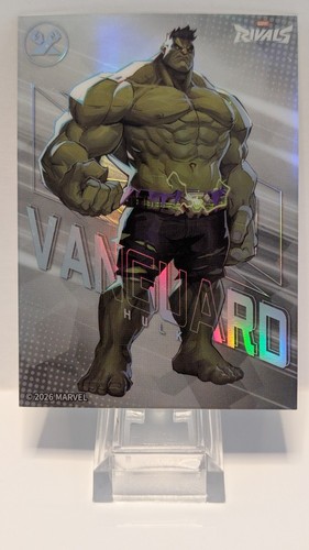 HULK 2026 Marvel Rivals Eternal Glory Vanguard Silver #MR-CS-05