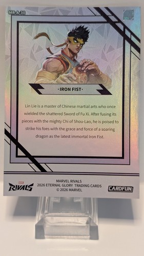 Iron Fist 2026 Card Fun Rivals Eternal Glory MR-A-30 (Near Mint! - photo 2