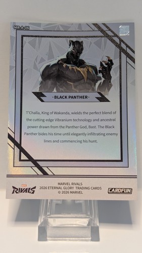 2026 Cardfun Eternal Glory Marvel Rivals - MR-A-06 Black Panther - photo 2