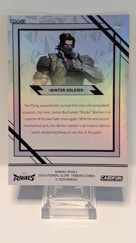 2026 CARDFUN MARVEL RIVALS #MR-A-15 WINTER SOLDIER - photo 2