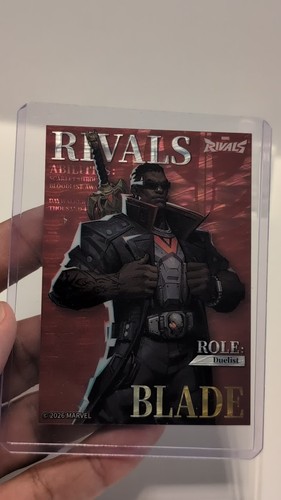 2026 Cardfun Marvel Rivals Eternal Glory Blade #MR-Z-41 - photo 2