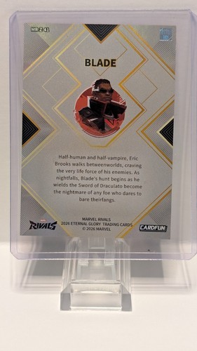 2026 Cardfun Marvel Rivals Eternal Glory Blade #MR-Z-41 - photo 3