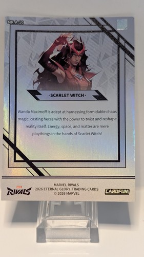 2026 Card Fun Marvel Rivals Eternal Glory - Scarlet Witch - MR-A - photo 2