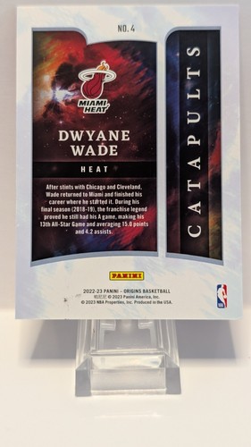 Dwayne Wade 2022-23 Panini Origins Basketball - CATAPULTS PINK / - photo 2