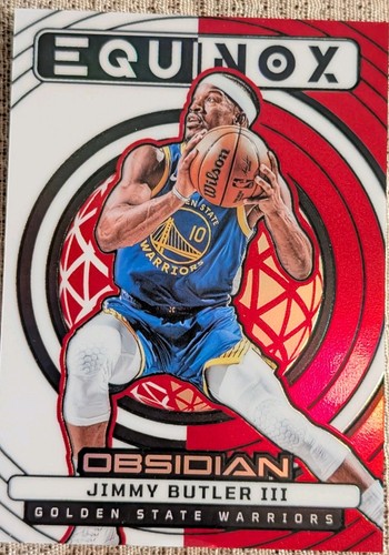 2024-25 Panini Obsidian Jimmy Butler Electric Etch Red SSP