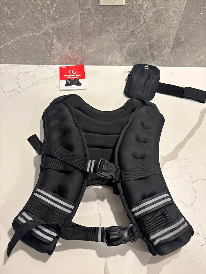 New ZELUS Weighted Vest 16lb with Reflective Stripe