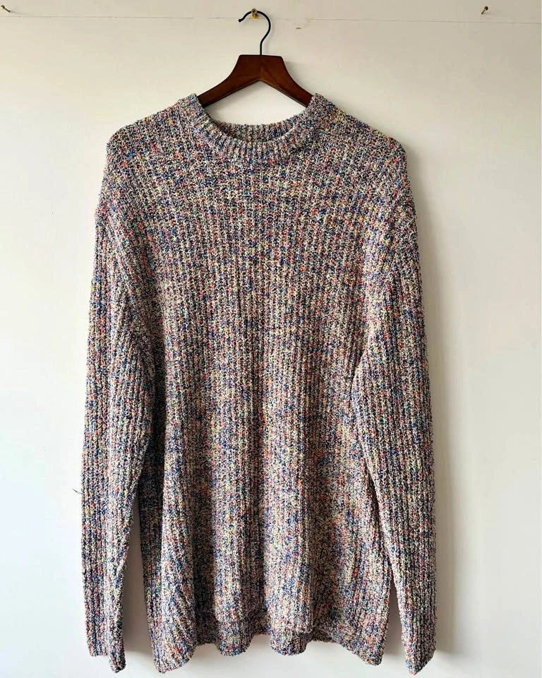 Multi-Colored Knit Sweater
